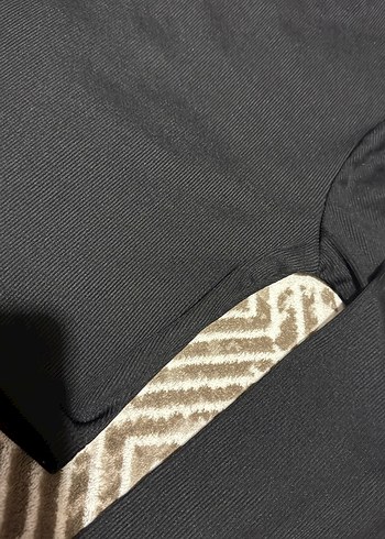 l Beden siyah Renk Siyah Yarım Balıkçı Yaka Crop Top