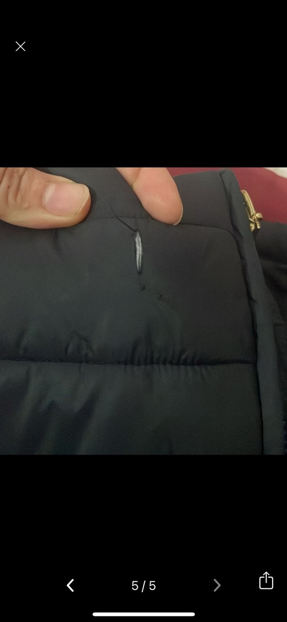 Siyah Kapüşonlu Kadın Kışlık Mont - Görsel 2