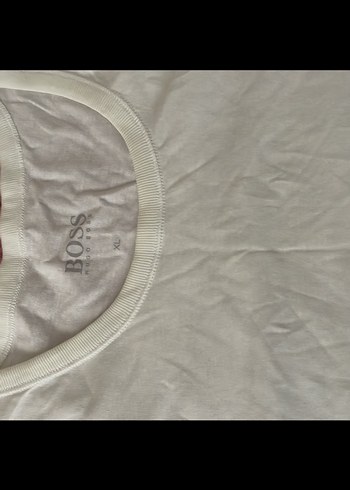 Beyaz BOSS tişört - Görsel 3