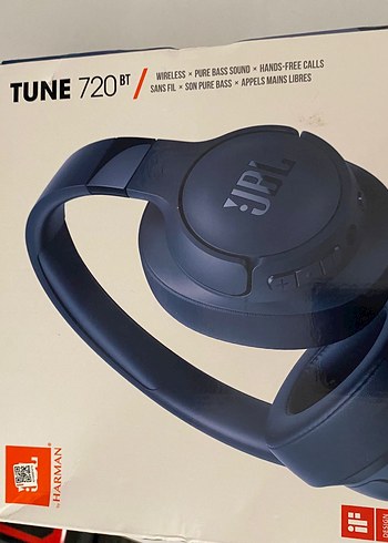 JBL Tune 720 Kablosuz Mavi Kulaklık - Görsel 3