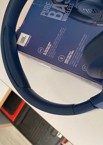 JBL Tune 720 Kablosuz Mavi Kulaklık - Görsel 2