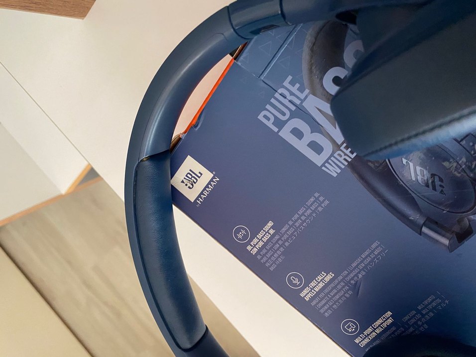 JBL Tune 720 Kablosuz Mavi Kulaklık - Görsel 5