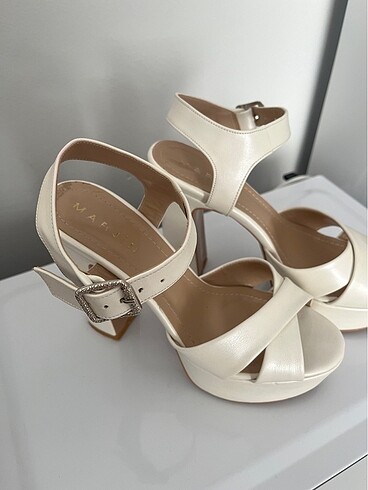 37 Beden Marjin 13cm platform gelin /abiye topuklu ayakkabı