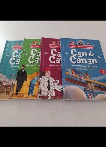 Can ile canan çocuk okuma kitap seti 