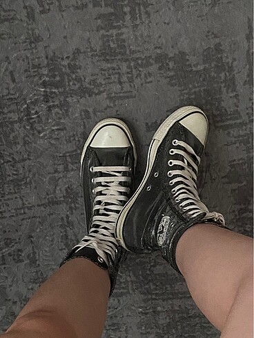 38 Beden gri Renk orijinal converse