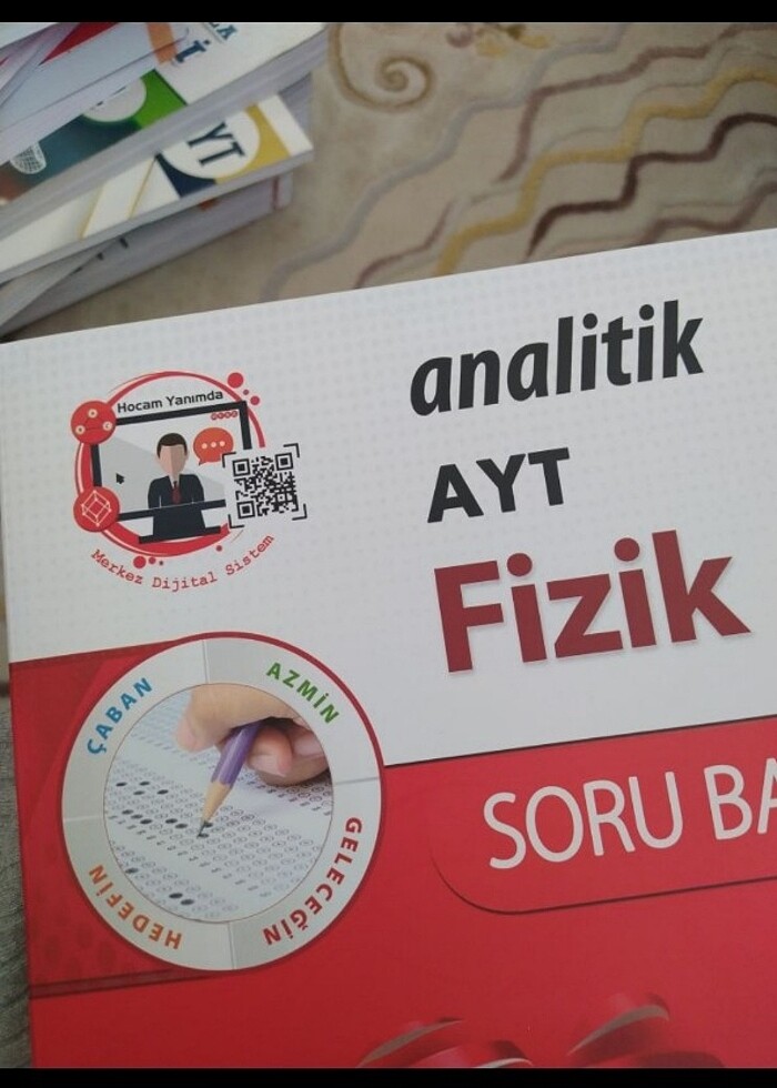 Merkez yayınları ayt fizik soru bankasi - Görsel 3