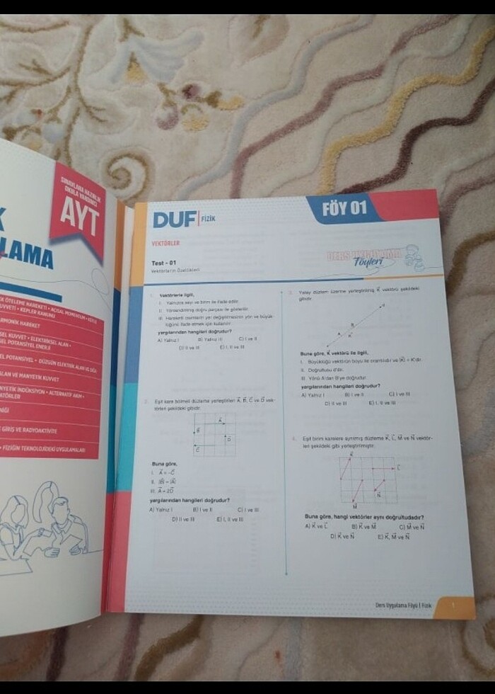 Ayt fizik duf yayınları  - Görsel 3