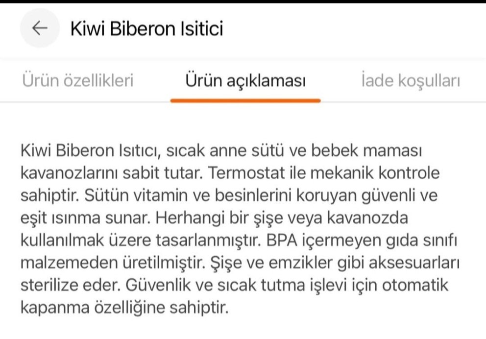 Kiwi Baby Bebek Mama Isıtıcısı - Görsel 2