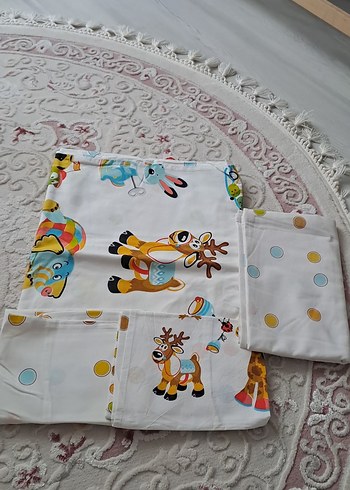 Renkli Baskılı Çocuk nevresim takımı - Görsel 2