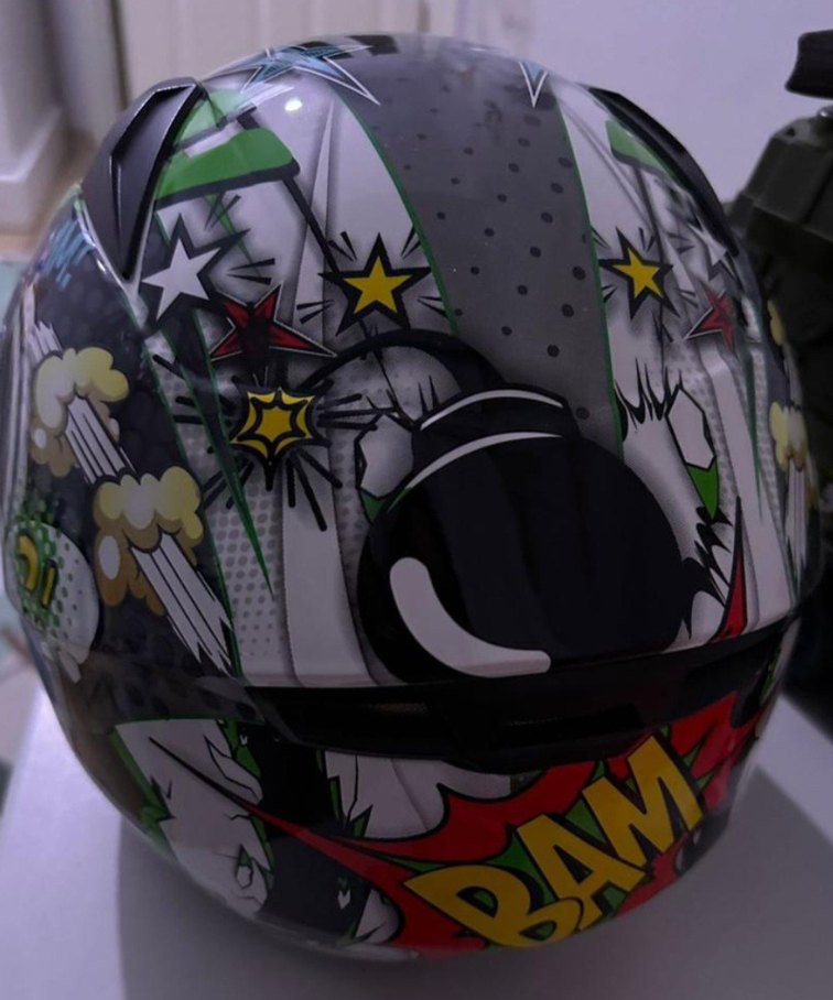 Çocuk Motor Kask - Görsel 4