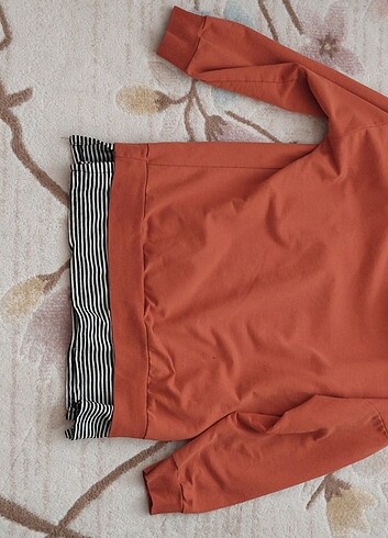 l Beden turuncu Renk Sweatshirt