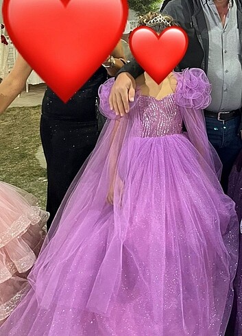 9 Yaş Beden Çocuk abiye