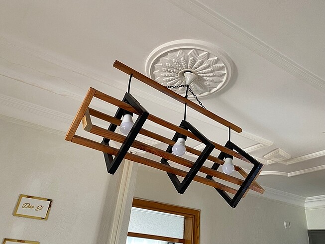 Ahşap avize