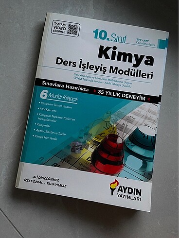 10. Sınıf kimya soru bankası ders işleyiş modülleri aydın yayınl