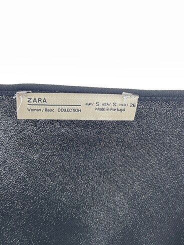s Beden siyah Renk Zara Bluz %70 İndirimli.