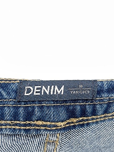 38 Beden mavi Renk Yargıcı Jean / Kot %70 İndirimli.