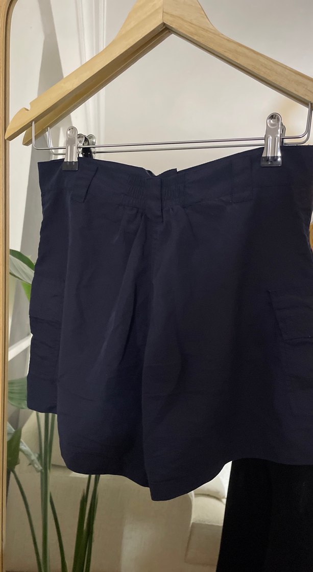 Lacivert Mini Şort - Görsel 4