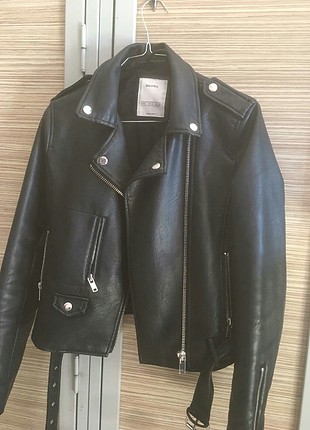 Bershka biker deri mont