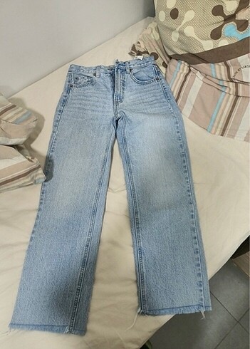 Stradivarius STRADİVARIUS STRAİGHT CROP FİT JEAN