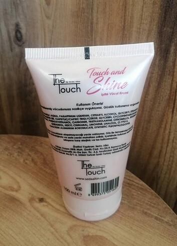 The Touch - Işıltılı Vücut Kremi  - Görsel 4