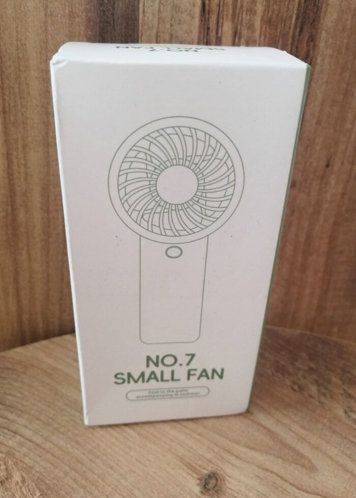 Mini Pilli fan /vantilatör  - Görsel 2