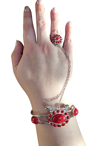 Kırmızı taşlı şahmeran - Görsel 3