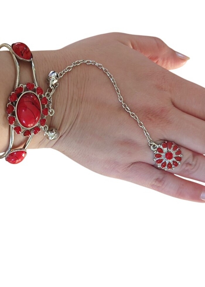 Kırmızı taşlı şahmeran - Görsel 2