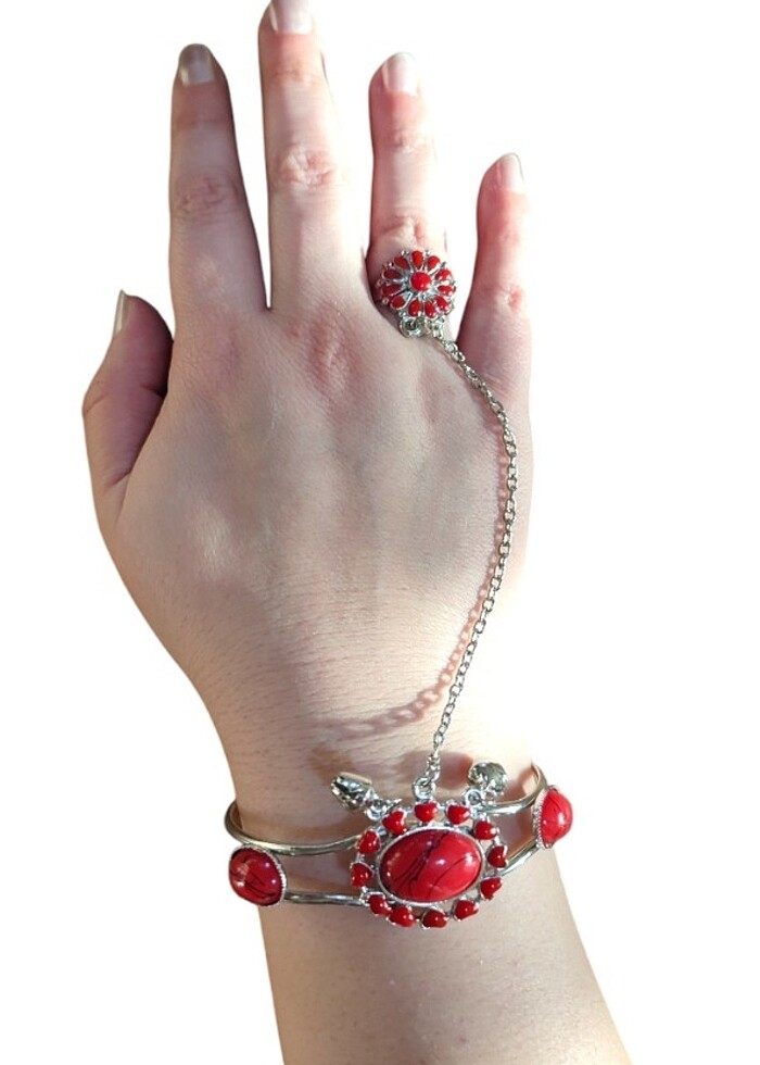 Kırmızı taşlı şahmeran - Görsel 3