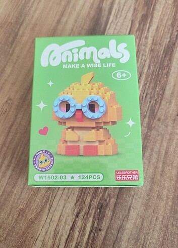 Bricks /Lego gözlüklü chick