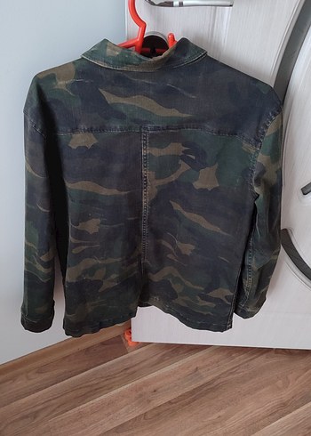 Kamuflaj Desenli eskitmeli erkek ceket - Görsel 2