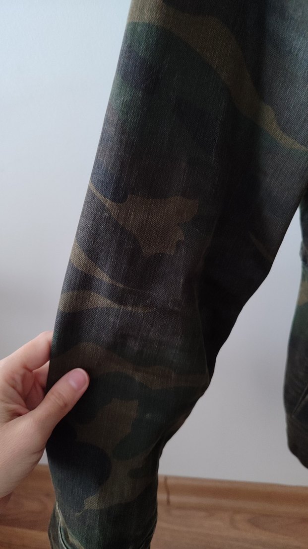 Kamuflaj Desenli eskitmeli erkek ceket - Görsel 3