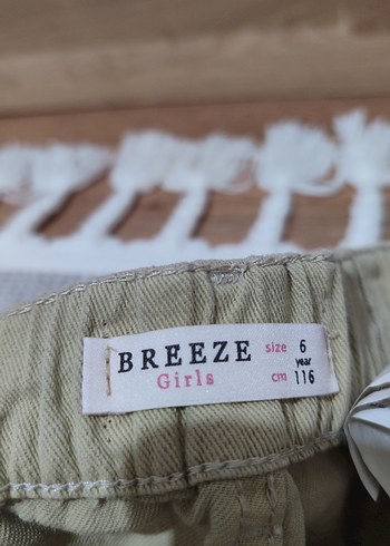 Breeze Kız Çocuk Bol Kesim Pantolon - Görsel 4