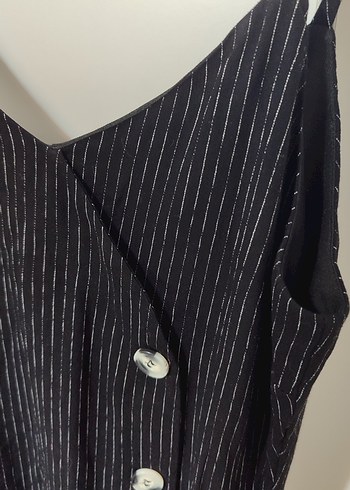 Kadın Siyah Askılı Elbise - Görsel 3