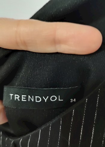 Kadın Siyah Askılı Elbise - Görsel 4