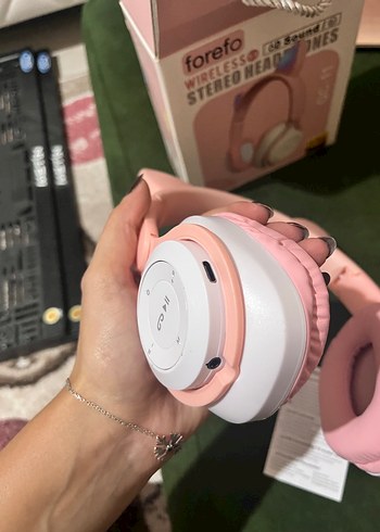 Kablosuz kulaküstü kulaklık - Görsel 4