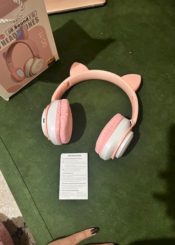 Kablosuz kulaküstü kulaklık - Görsel 3