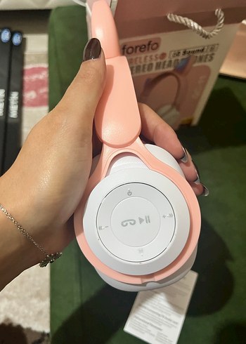 Kablosuz kulaküstü kulaklık - Görsel 5