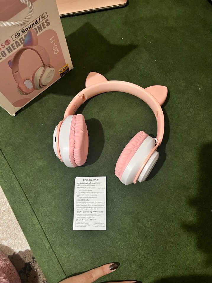 Kablosuz kulaküstü kulaklık - Görsel 3