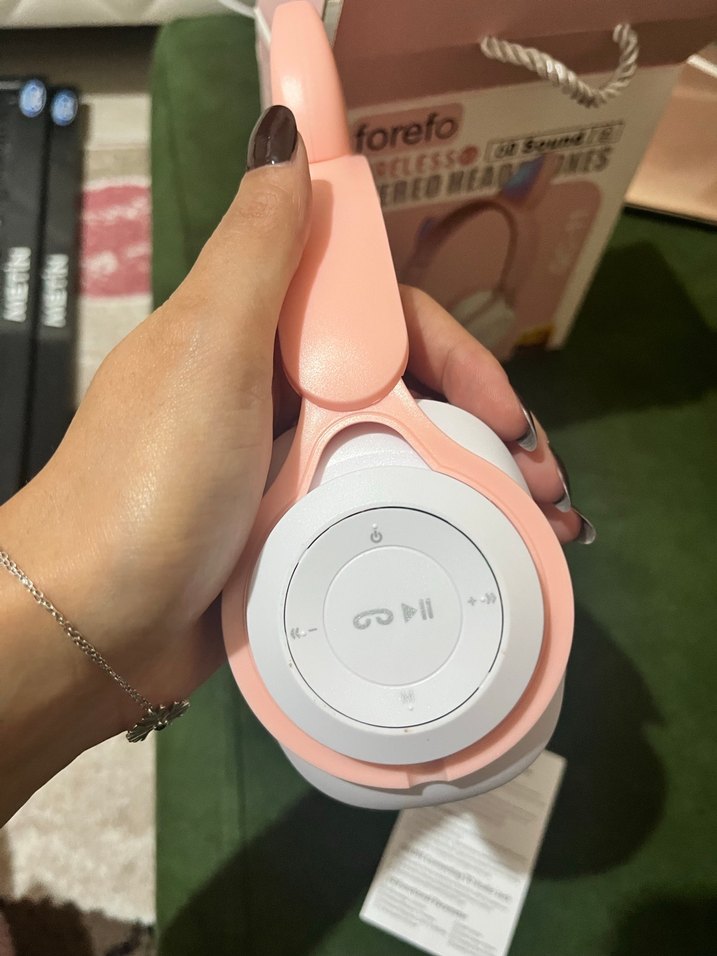 Kablosuz kulaküstü kulaklık - Görsel 5