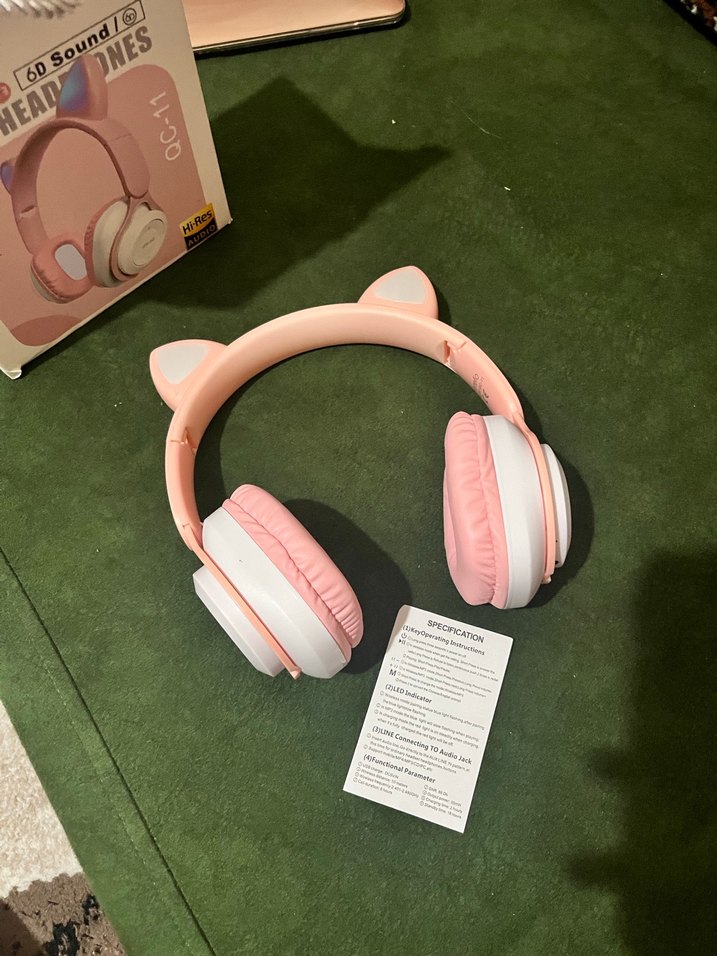 Kablosuz kulaküstü kulaklık - Görsel 2