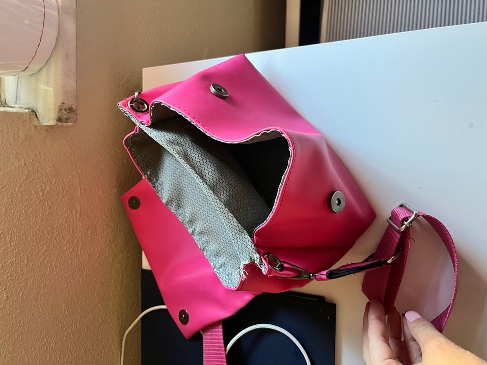 Pembe  Kadın Omuz Çantası - Görsel 2