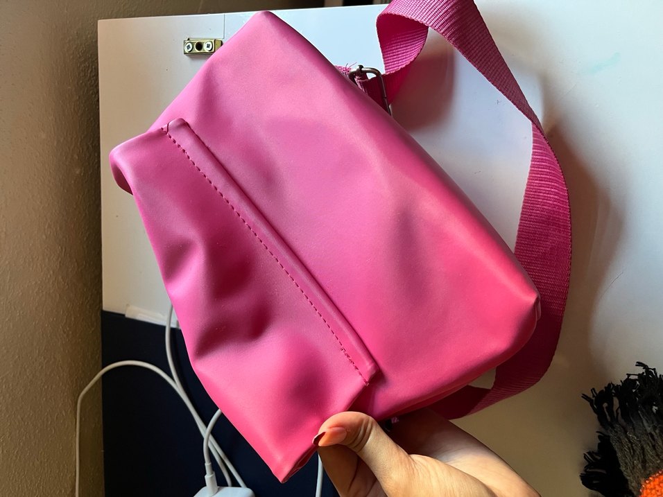 Pembe  Kadın Omuz Çantası - Görsel 4