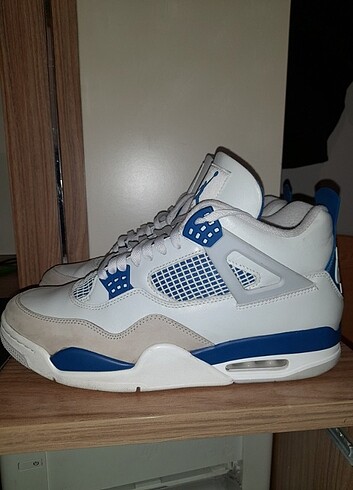 45 Beden beyaz Renk Jordan 4 midnight blue