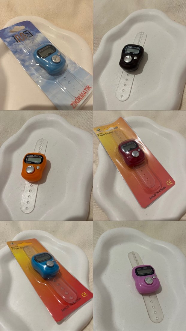 Renkli Dijital Parmak Sayacı Akıllı Bileklik - Görsel 2