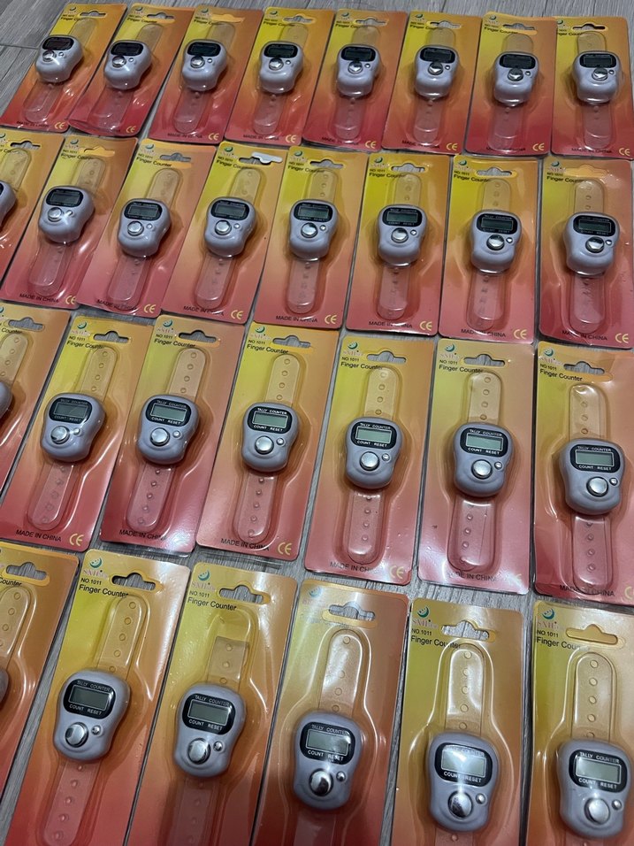 Renkli Dijital Parmak Sayacı Akıllı Bileklik - Görsel 3