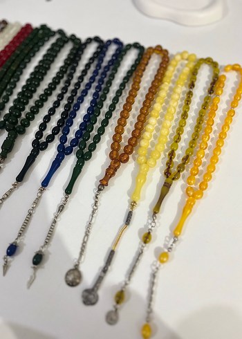 Renkli Erkek Tesbihler Bohem Tarz - Görsel 2