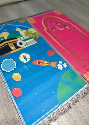 Çocuklar İçin Renkli seccade - Görsel 4