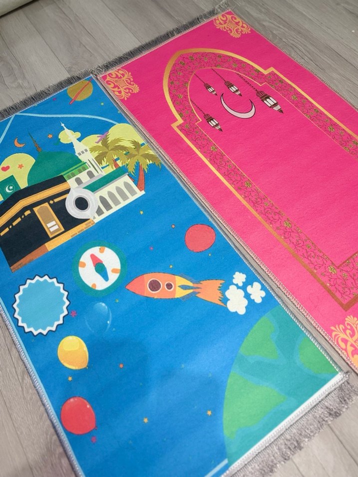 Çocuklar İçin Renkli seccade - Görsel 2