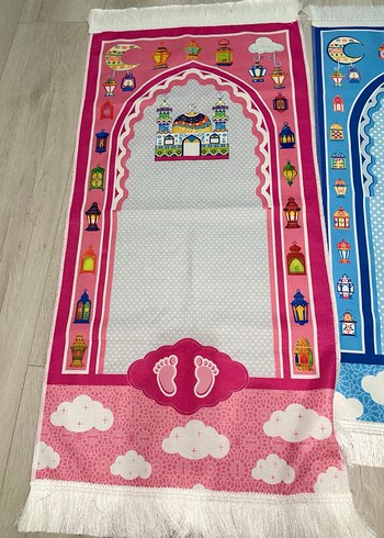 Çocuklar için renkli seccade - Görsel 2