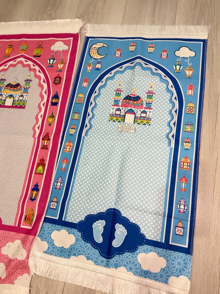 Çocuklar için renkli seccade - Görsel 3